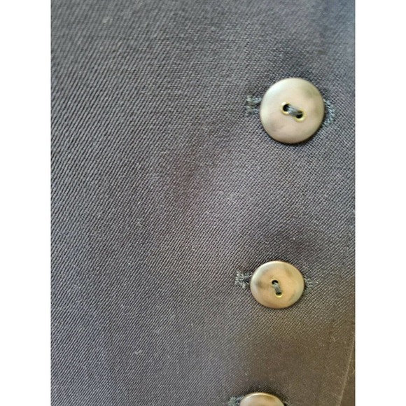 Vintage CRISCA Navy Blue Wool Size 38  (medium) - Picture 3 of 11